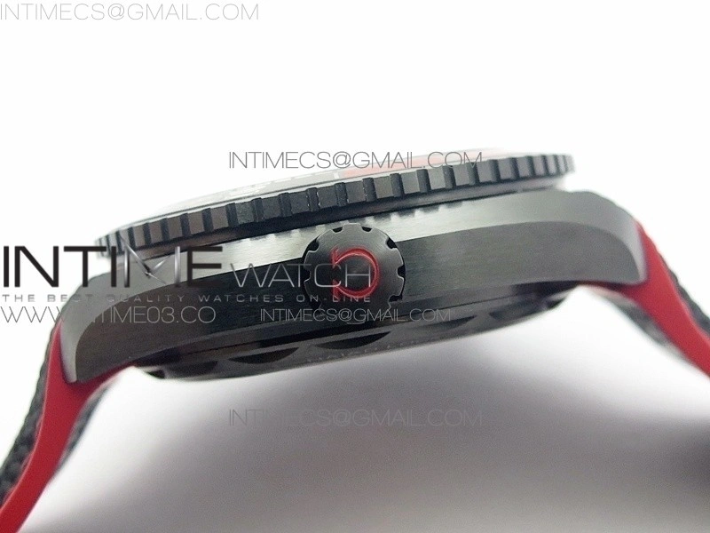 Planet Ocean 45.5mm Deep Black Real Ceramic VSF 1:1 Best Edition on Black Nylon Strap A8906 Super Clone